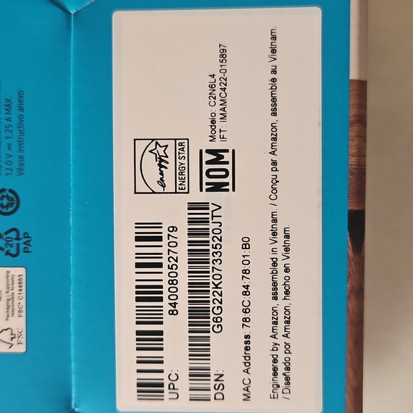 Amazon Echo Dot 5th Gen - Deep Blue - Picture 6 of 6